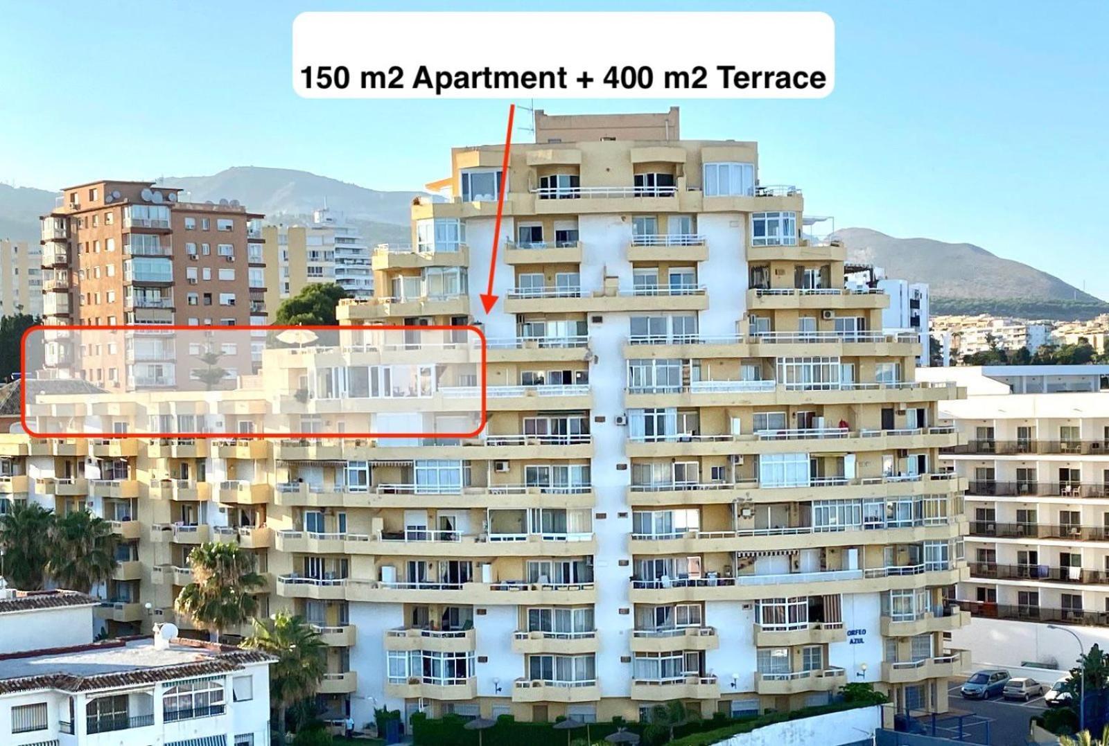 550 M2 Luxury Penthouse - Jacuzzi, Golf & Beach Benalmádena Exterior foto